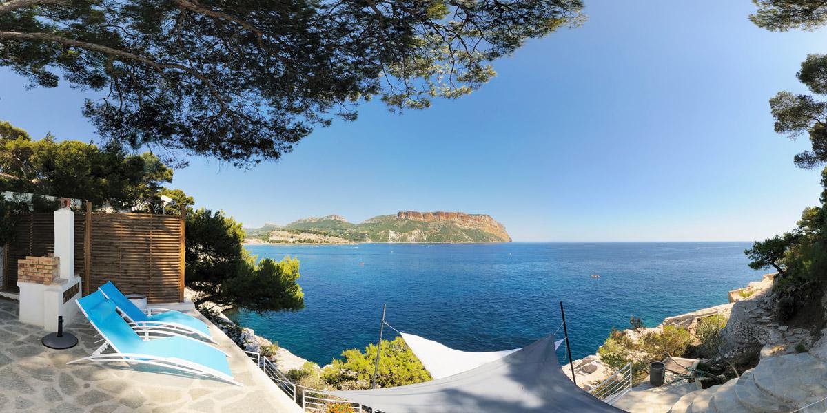 La Serre, holiday's villa for rent on the Cassis peninsula